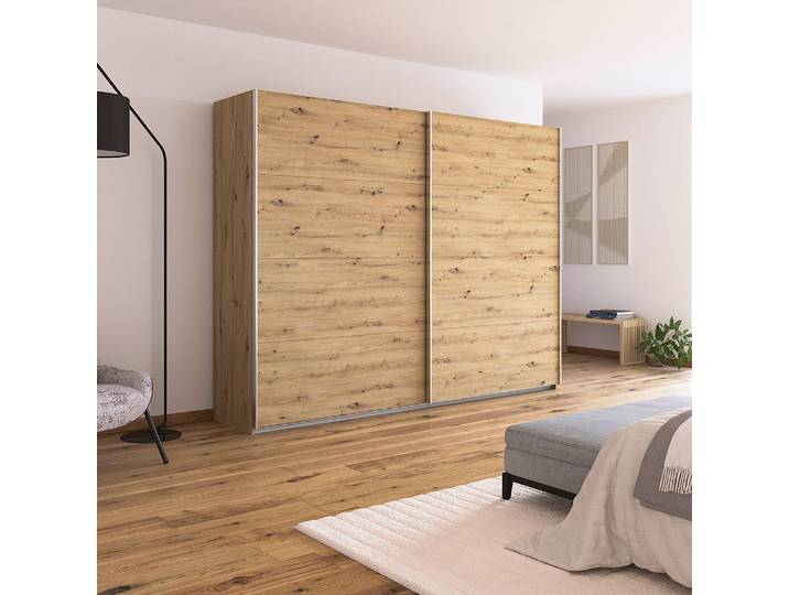Armoire - Uni 271cm Marron/Imitation chêne Artisan