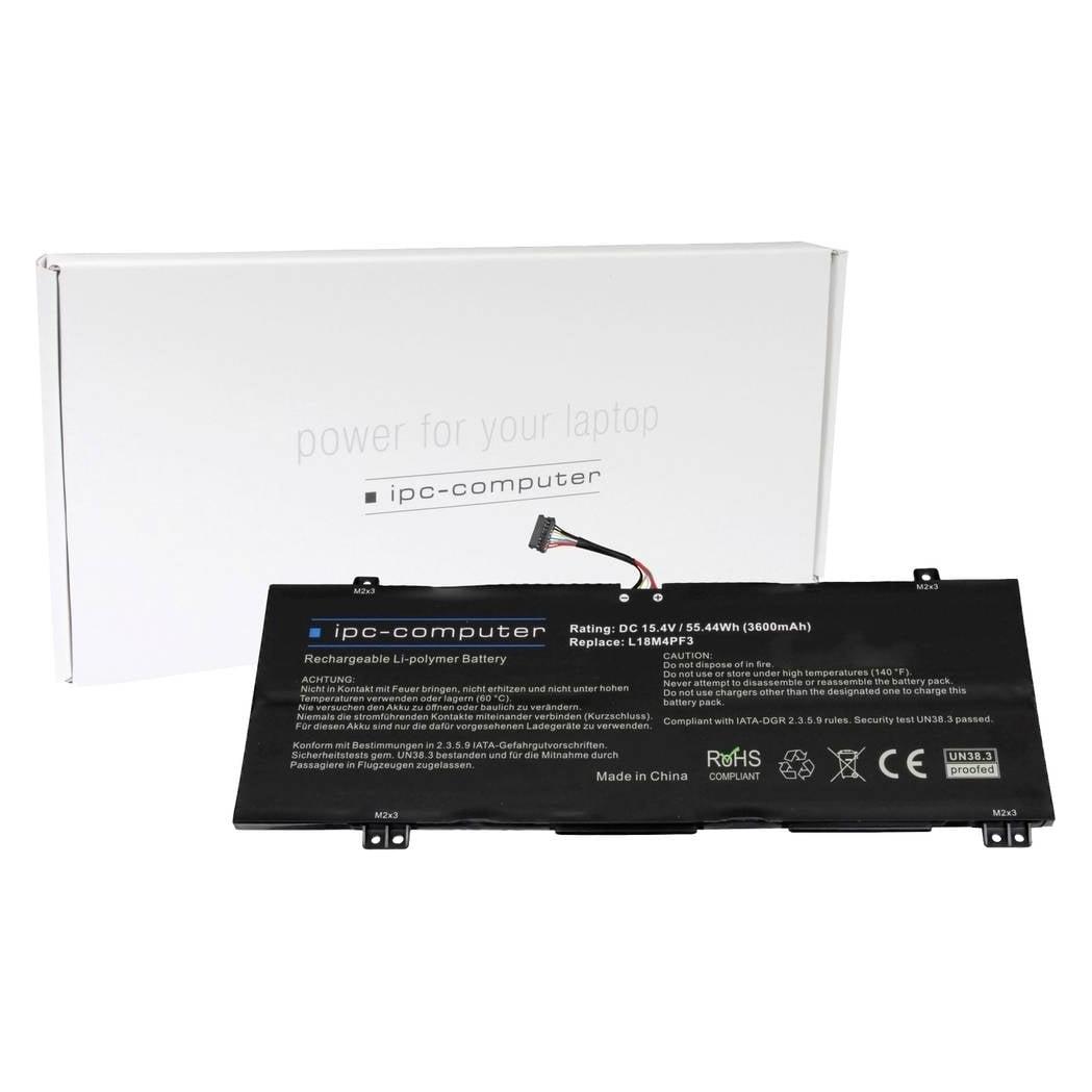 IPC Notebook-Akku L18M4PF3 REPLACE 15.4 V 3600 mAh Lenovo (3600 mAh) (L18M4PF3 REPLACE)