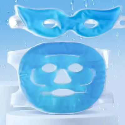 Uplift Essentials Reusable Cooling Gel Face And Eye Mask set