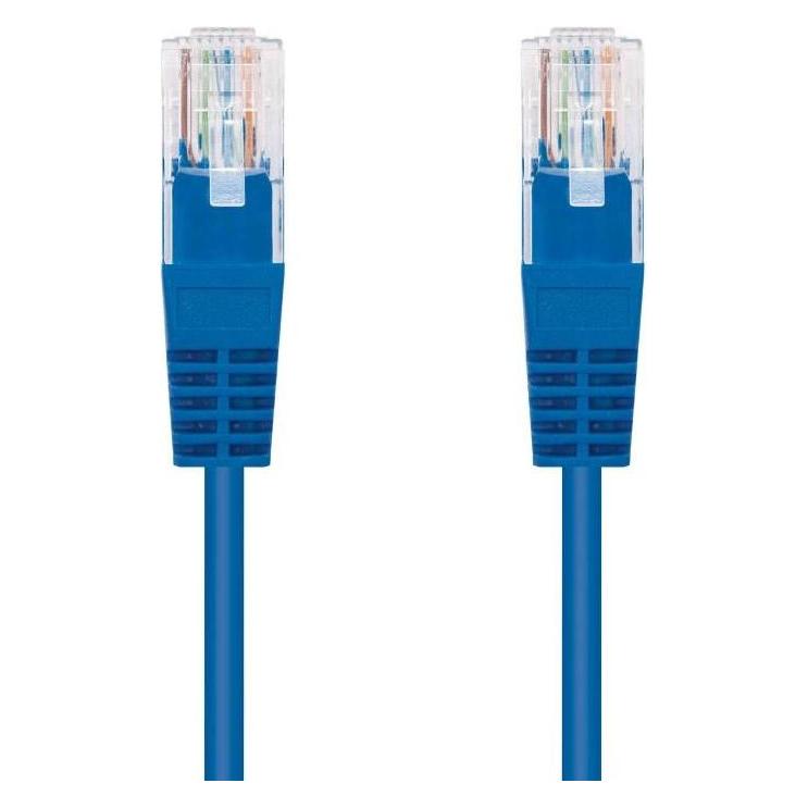 C-Tech Kabel patchcord Cat5e, UTP, modrý, 3m (UTP, CAT5e, 3 m) (8594125013998)