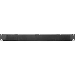 DIGITUS DN-97661 - 19" Kabelmanagement Bürstenleiste, 1 HE, schwarz