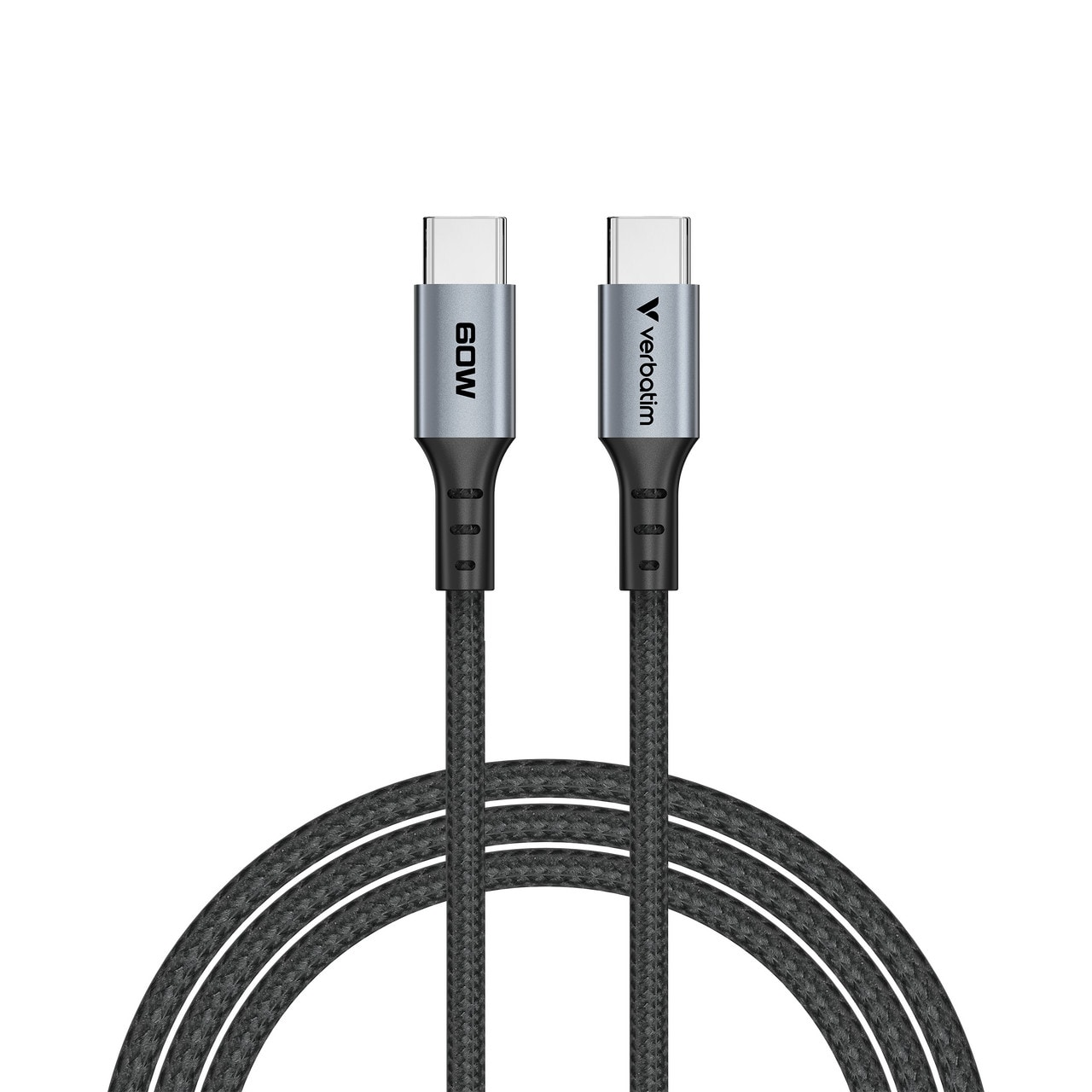 Verbatim Sync & Charge Kabel USB-C auf USB-C 60W 120cm