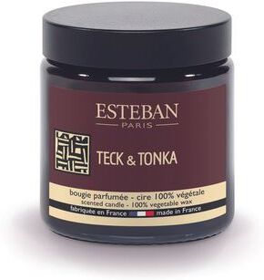 Nature & Decouvertes Vela Perfumada Teck & Tonka 90g - Nature & Découvertes