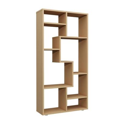 Holz Stand Regal Raumteiler Bücherregal Lanisa M