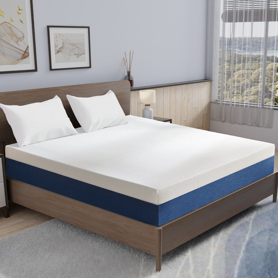 DubidapOn Medium Feeling Gel Memory Foam Mattress with Premium Foam& Breathable Fabric, Mattress In a Box, Lower Motion Transfer Single/15cm