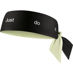 NIKE Dri-FIT Tennis HEAD Tie 4.0 Stirnband lime ice/black/white