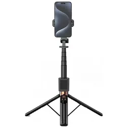 xO Bluetooth Selfie Stick SS23 Dual Lights Black, Selfie Stick, Schwarz