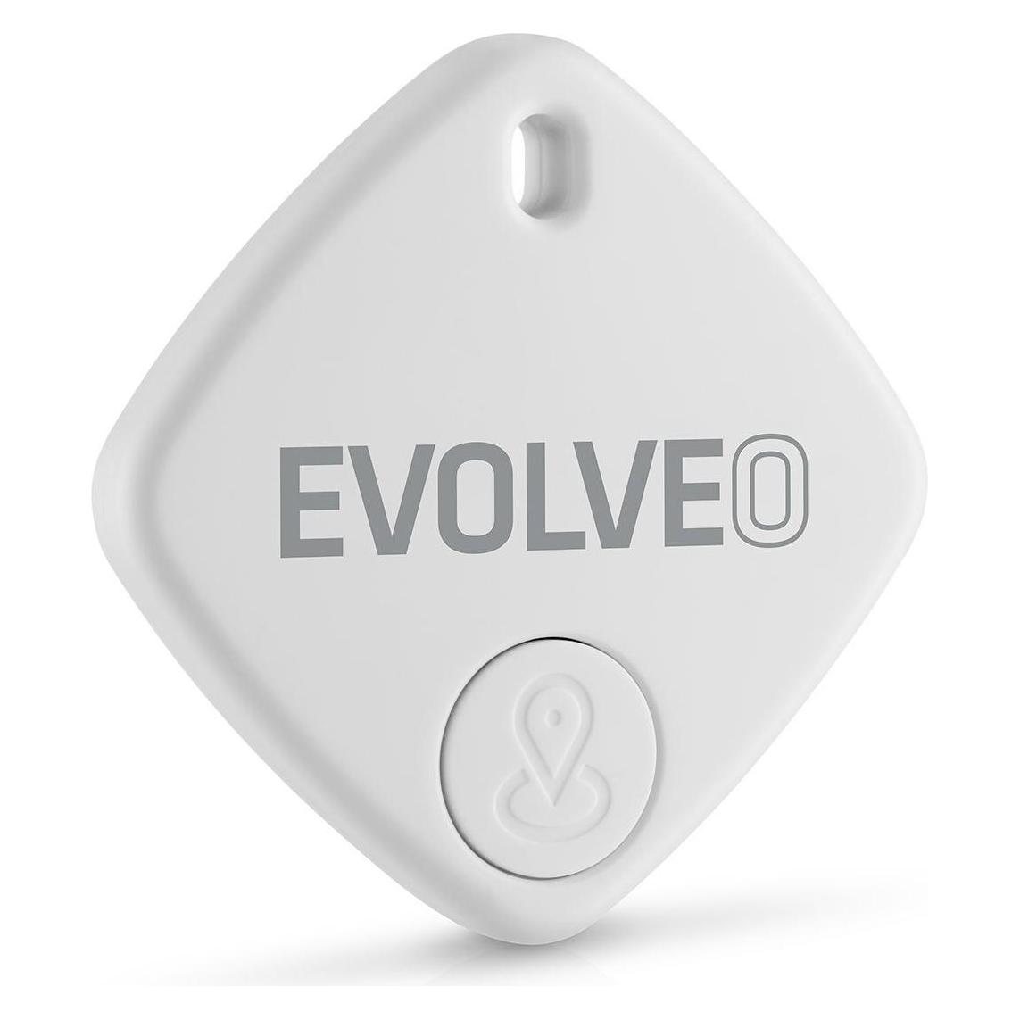Evolveo TrackTag, Bluetooth locator with Apple Find My, white (Apple Find My) (TRACKTAG-WH)