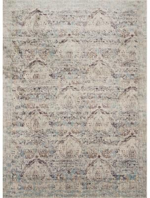 Alexander Home Contessa Traditional Damask Distressed Rug