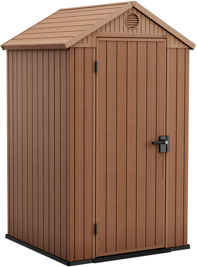 Keter Darwin marrone - Casetta porta attrezzi - 123.8x117x205 cm