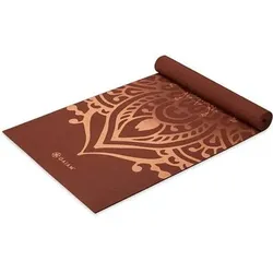 GAIAM YOGAMATTE INTENSE RUST SUNDIAL LAYERS 5MM CLASSIC PRINTED, Größe ONE SIZE in Rot Rot