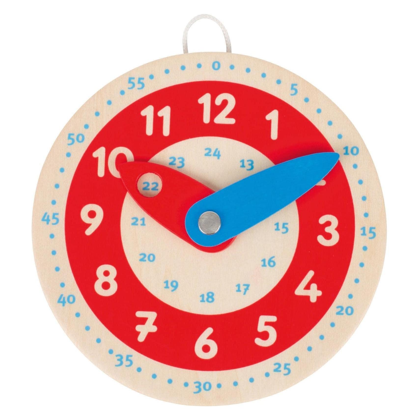 Goki Hölzerne Lederuhr (Deutsch, 4 - 7 Jahre) (58485)