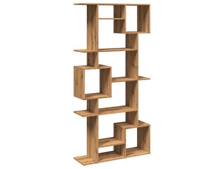 Bibliothèque - mango - Meuble de rangement - chêne artisanal - 92x29x188 cm - bois d'ingénierie M283
