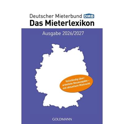 Das Mieterlexikon - Ausgabe 2026/2027, Taschenbuch von , Goldmann, 978-3-442-18058-5