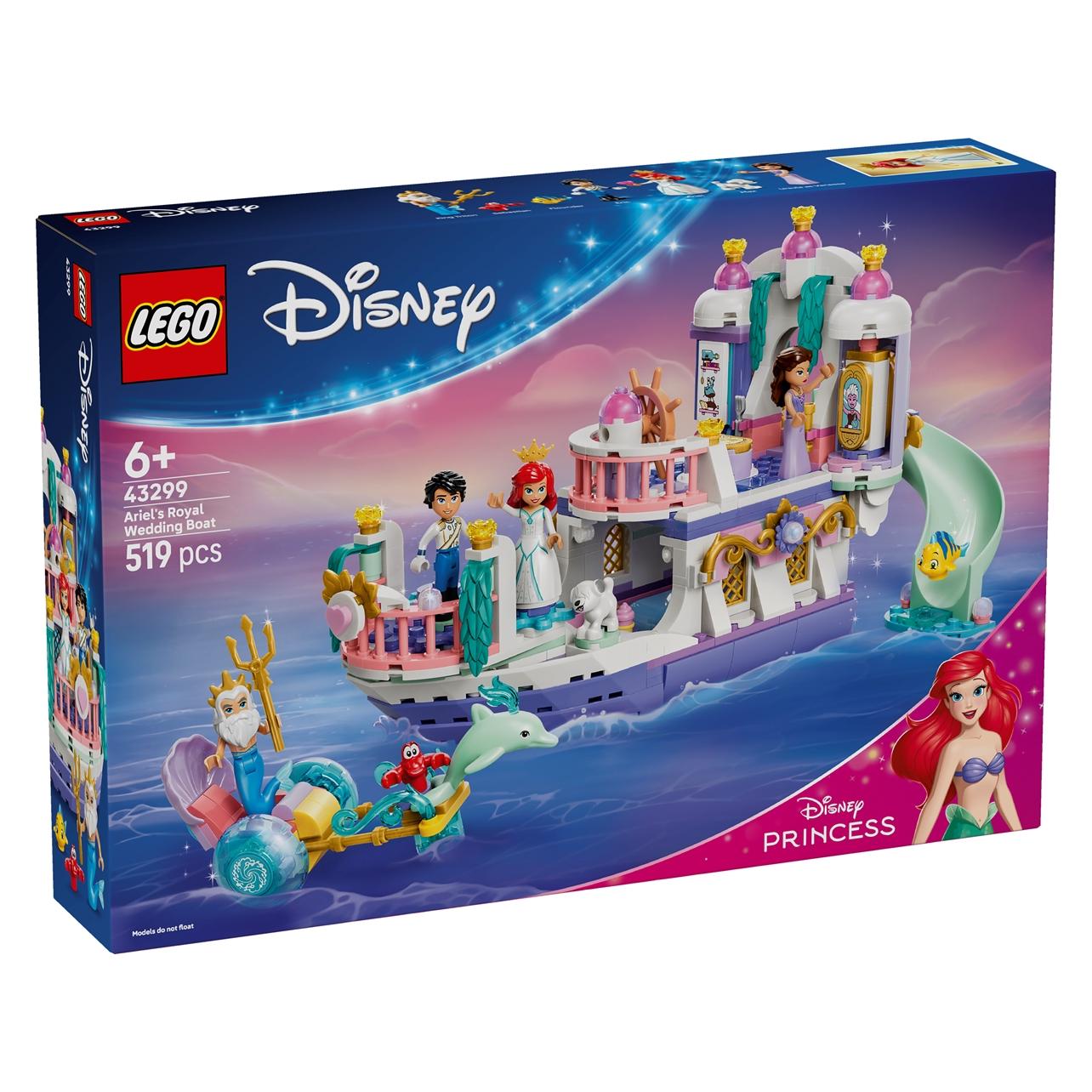 LEGO Arielles Königliches Hochzeitsboot (LEGO Disney) (43299)