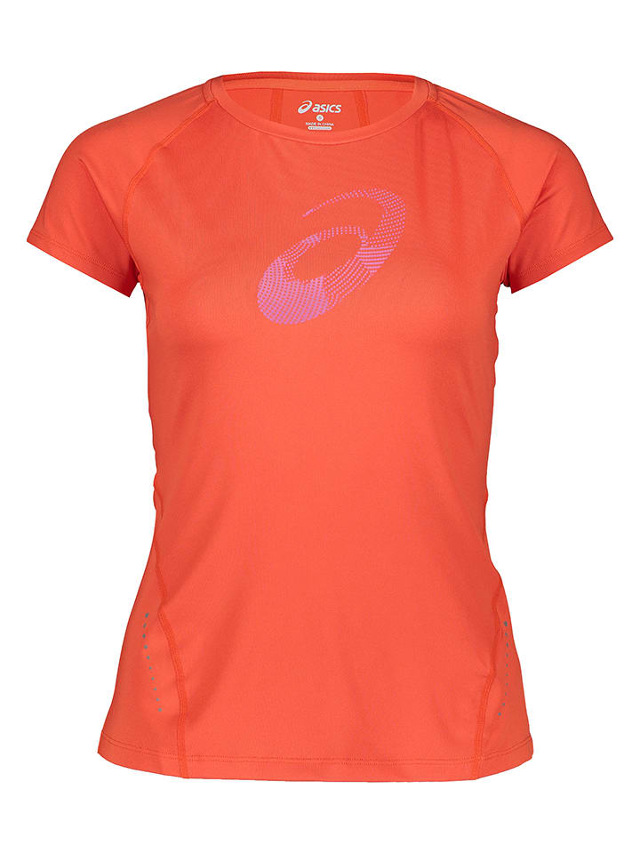 asics Trainingsshirt in Orange - S