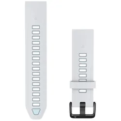 GARMIN Schnellwechsel-Armband für Fenix | Silikon 20 mm | Steinweiss