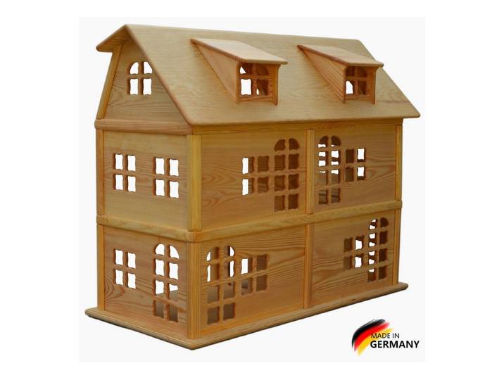 Madera Spielzeuge Puppenhaus Puppenhaus 6 Zimmer, (packung, 1-tlg., ohne möbel), Made in Germany . Fertig verleimtes Puppenhaus, extrem Stabil.