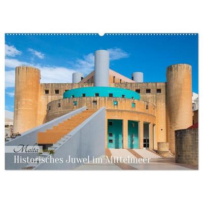 Malta – Historisches Juwel im Mittelmeer (Wandkalender 2027 DIN A2 quer), CALVENDO Monatskalender