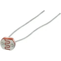 5526 / 5528 LDR Fotowiderstand, 100mW, 8-20kΩ, 540nm, THT