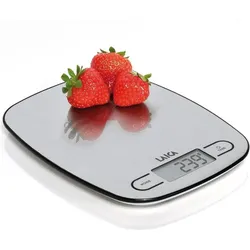 Laica Digital Kitchen Scale Ks1033 Steel, Küchenwaage, Silber