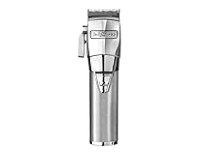BaByliss PRO FX8700E - Tondeuse de Coupe Professionnelle sans fil - ChromFX - Autonomie 2 h -Lame en Acier Japonais - Socle Chargeur