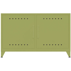 Fern Sideboard | inkl. 1 festen Fachboden, Kabeldurchlass und Klett-Halter - 604 grün