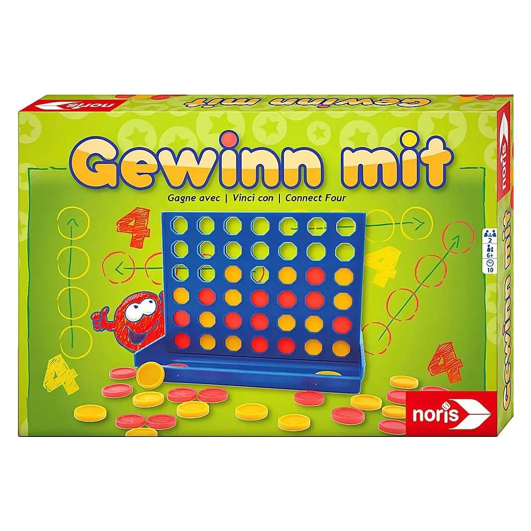 Noris Gewinn mit 4 (Deutsch, Englisch, Französisch, Italienisch, 2 Spieler) (606049104)