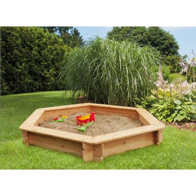 Sandkasten KONIFERA, beige (natur), Sandkästen, Kinder, B/H/L: 175cm x 23cm x 175cm, Holzwerkstoff, BxTxH: 175x175x30 cm, B:175cm H:23cm L:175cm