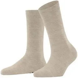 FALKE Damen Socken Da FALKE Family SO, Größe 35-38 in Beige 4541