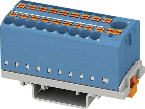 Phoenix Contact 3273112 Verteilerblock 28.6mm Zugfeder Blau 8St.