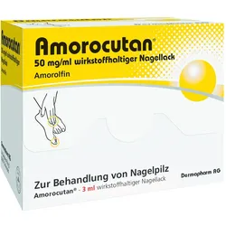 Amorocutan 50 mg/ml wirkstoffhaltiger Nagellack 3 ml