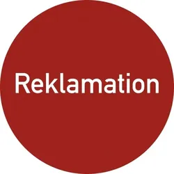 Reklamation, Folie, wiederablösbar, Ø 35 mm, 500 Stück/Rolle