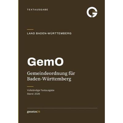 GemO – GemO, Taschenbuch von Gesetze24 Deutschland, Epubli, 978-3-565-64246-5