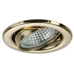 Brumberg Einbauleuchte, schwenkbar 25°, GX5,3, 12V, 50W, gold