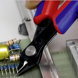Knipex Super-Knips 78 61 125 Elektrotechnik und Feinwerktechnik Schneidzange ohne Facette 125 mm