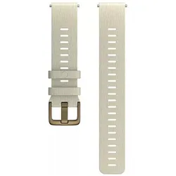 Polar Wrist Band 20mm Sil Whi S-L (20 mm, Silicone), Uhrenarmband, Weiss