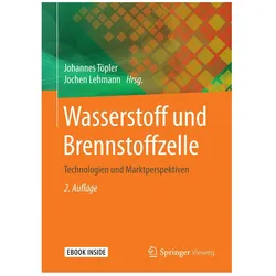 Wasserstoff und Brennstoffzelle, Fachbücher von Jochen Lehmann, Johannes Töpler