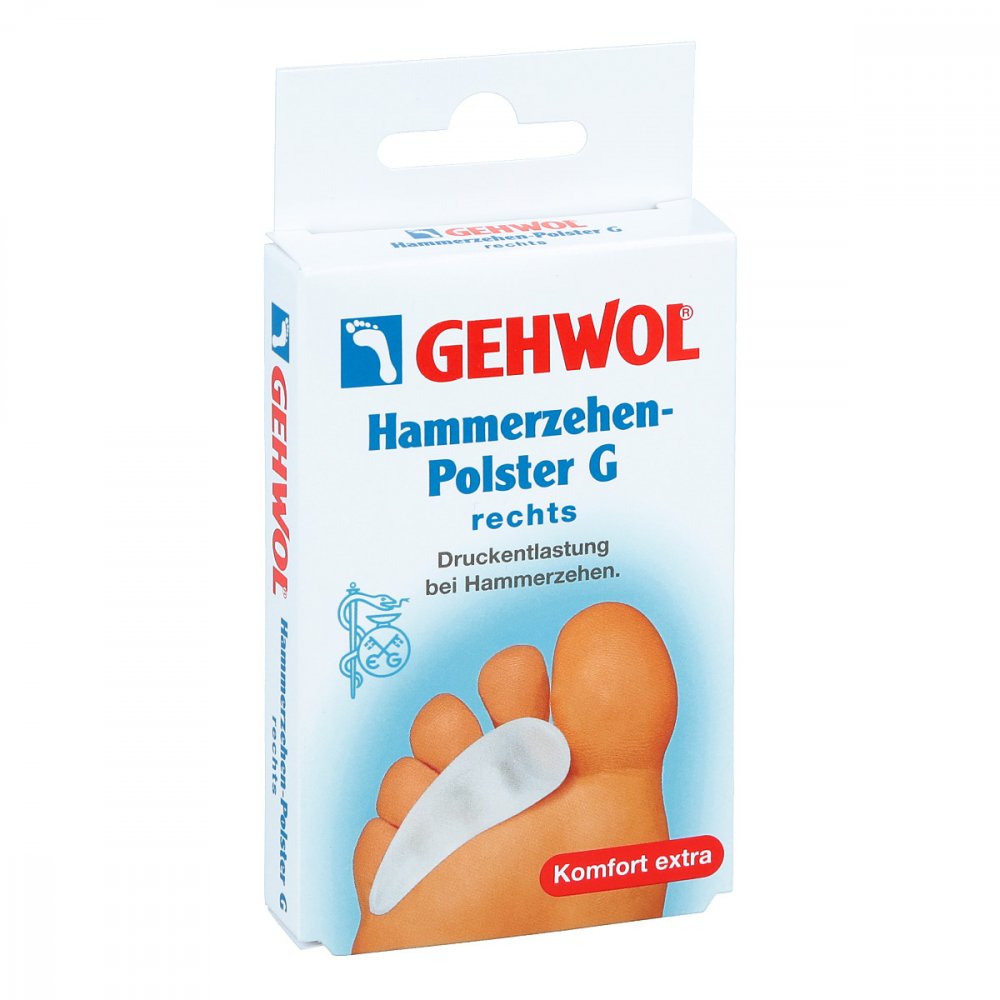 Eduard Gerlach GmbH Gehwol Polymer Gel Hammerzehenpolster G rechts 03444223