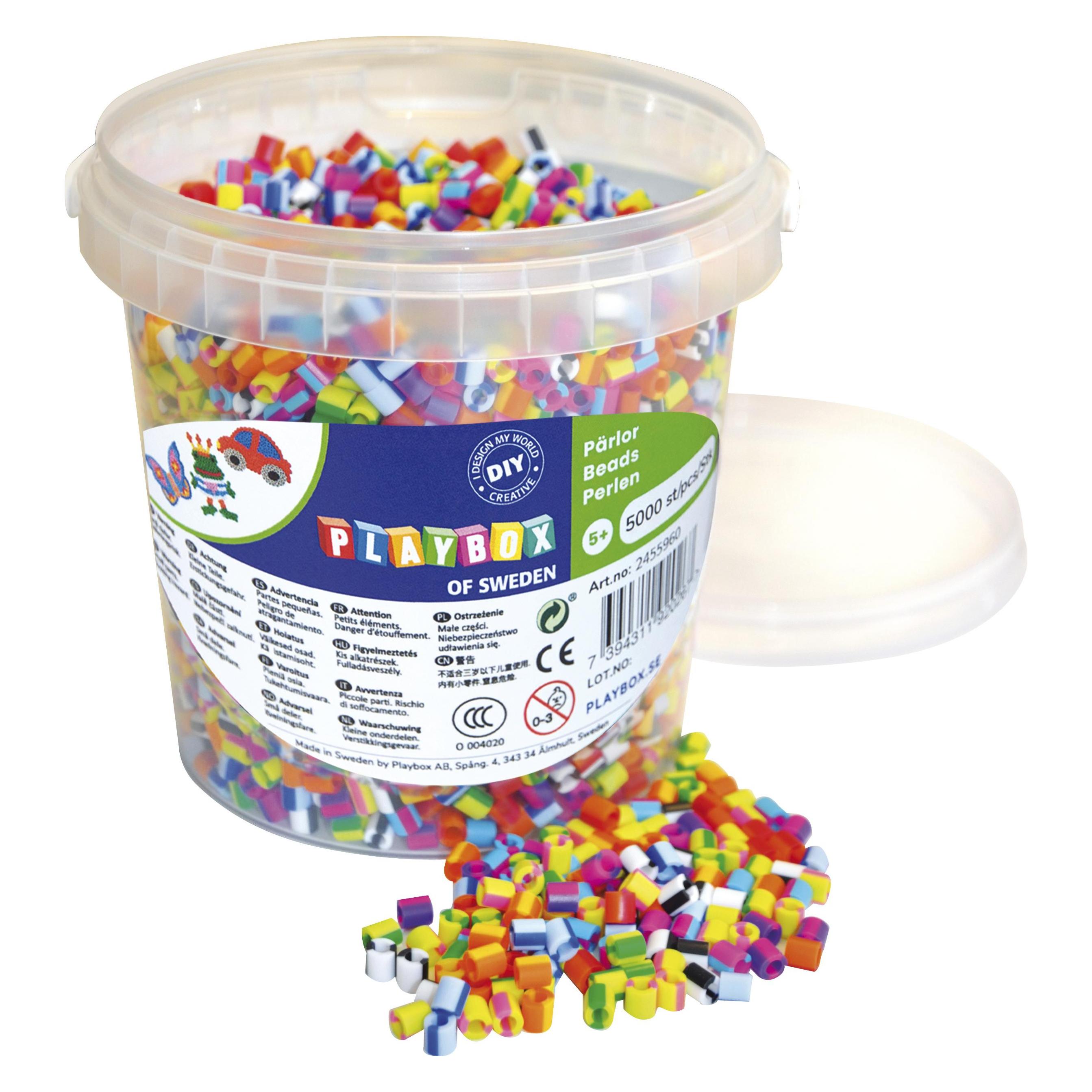 Playbox Midi-Bügelperlen im Eimer (2455969)