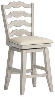 iNSPIRE Q Classic Eleanor French Ladder Back Swivel Stool
