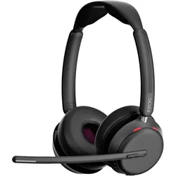 EPOS IMPACT 10XX (Kabelgebunden, Kabellos, USB-C, Google Meet, Unify, Zoom), Office Headset, Schwarz