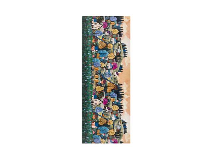 Tapis de cuisine lavable paysage multicolore 52x200 cm