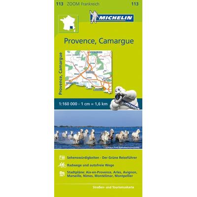 Michelin Provence - Camargue, Karte von Carte zoom 113, Michelin, 978-2-06-720981-7