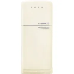 smeg Kühl-Gefrierkombination FAB50LCR5 Metall Beige Creme