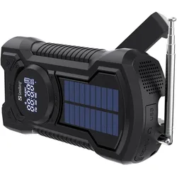 Sandberg Survivor Radio All-in1 5000 (5000 mAh, 18.50 Wh), Powerbank, Schwarz