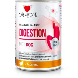 Disugual Nassfutter für Hunde Veterinary DIGESTION Truthahn (Erwachsene) 400 g
