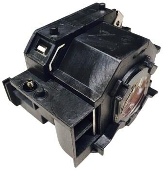 Jaspertronics™ Original Lamp & Housing for the Epson EB-X5 Projector - 1 Year Warranty