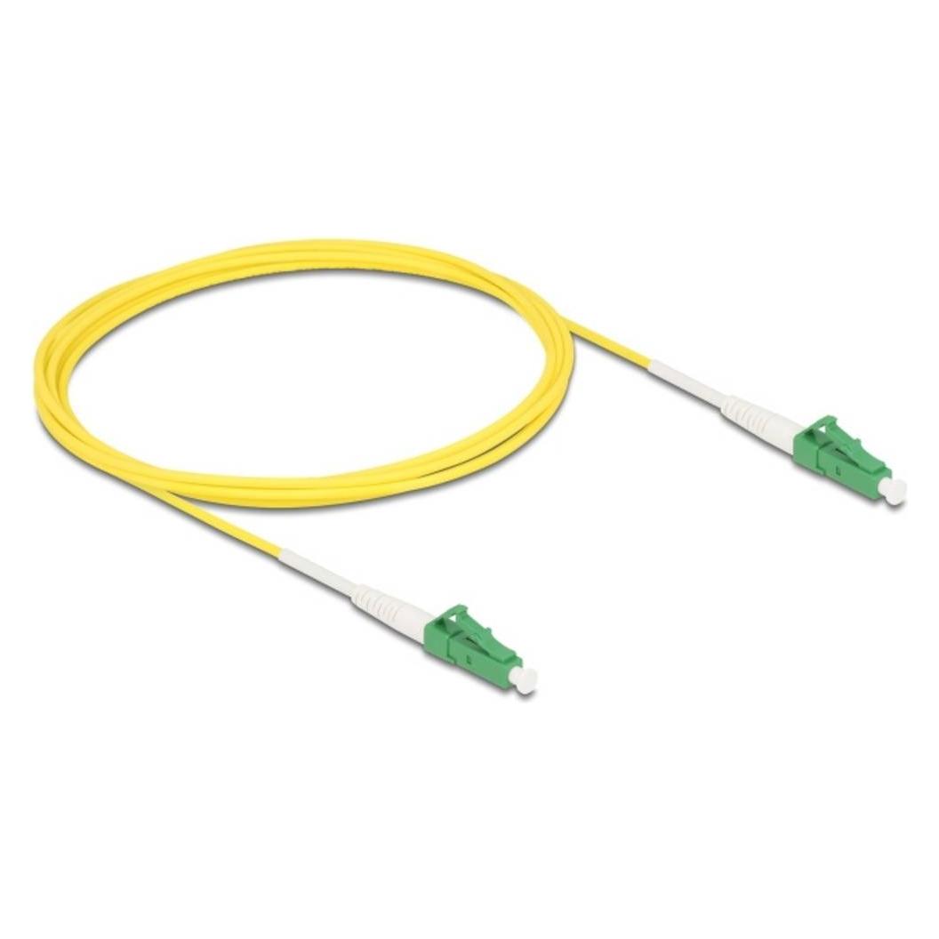 Delock Kabel Lichtwellenleiter LC-APC zu LC-APC Simplex Sing (2 m) (83222)