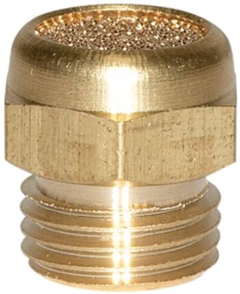 RIEGLER silencieux en bronze fritté ligne de valeur silencieux version plate M5 (569-0-E)